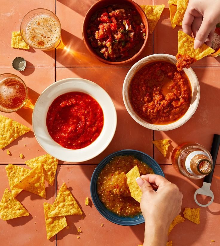 Salsa flatlay