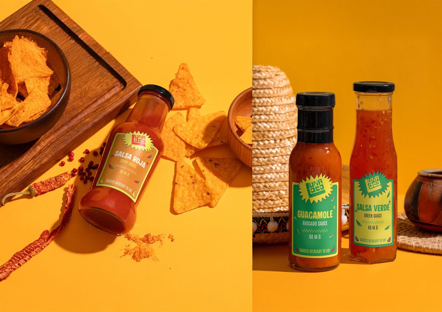 Sauce bottles