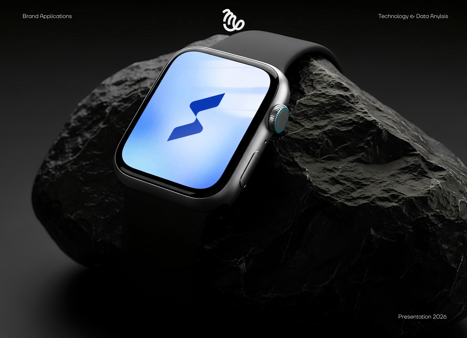 Smartwatch digital interface and t-shirt mockup